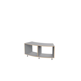 Fixa :1 Curved udvendig u/ ryg, Ø284 cm D40 cm