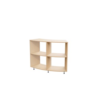 Fixa :2 Curved udvendig u/ryg, Ø284 cm D40 cm