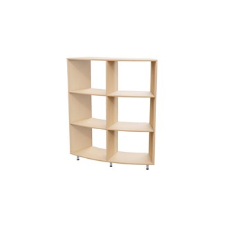 Fixa :3 Curved udvendig u/ryg, Ø284 cm D40 cm