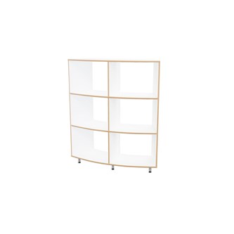 Fixa :3 Curved udvendig u/ryg, Ø284 cm D40 cm