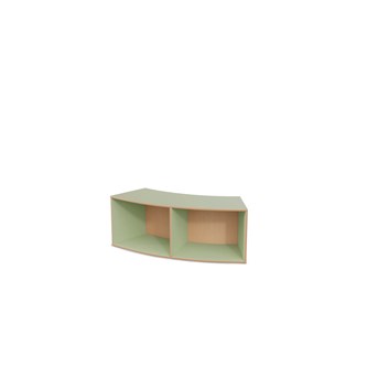 Fixa :1 Curved udvendig m/indvendig ryg, Ø284 cm D40 cm