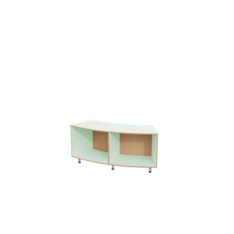 Fixa :1 Curved udvendig m/indvendig ryg, Ø284 cm D40 cm