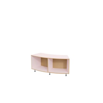 Fixa :1 Curved udvendig m/indvendig ryg, Ø284 cm D40 cm