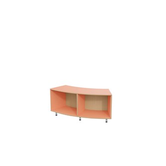Fixa :1 Curved udvendig m/indvendig ryg, Ø284 cm D40 cm