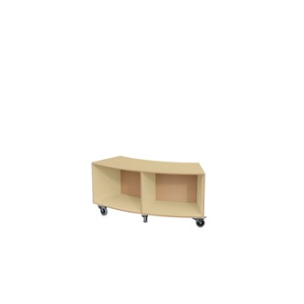 Fixa :1 Curved udvendig m/indvendig ryg, Ø284 cm D40 cm
