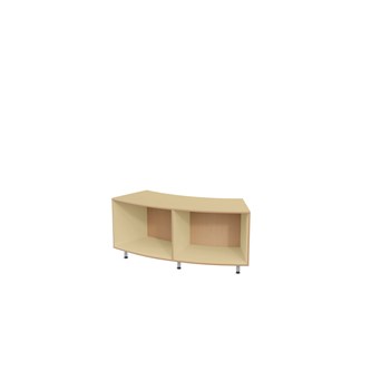 Fixa :1 Curved udvendig m/indvendig ryg, Ø284 cm D40 cm