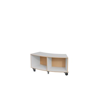 Fixa :1 Curved udvendig m/indvendig ryg, Ø284 cm D40 cm