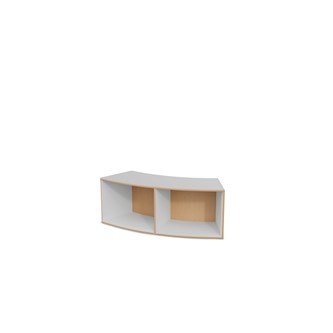 Fixa :1 Curved udvendig m/indvendig ryg, Ø284 cm D40 cm