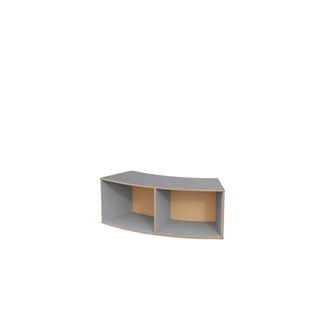 Fixa :1 Curved udvendig m/indvendig ryg, Ø284 cm D40 cm