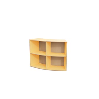 Fixa :2 Curved udvendig m/indvendig ryg, Ø284 cm D40 cm