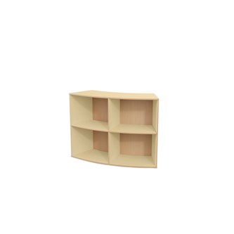 Fixa :2 Curved udvendig m/indvendig ryg, Ø284 cm D40 cm