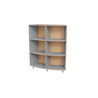 Fixa :3 Curved udvendig m/indvendig ryg, Ø284 cm D40 cm