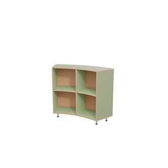 Fixa :2 Curved udvendig m/udvendig ryg, Ø284 cm D40 cm