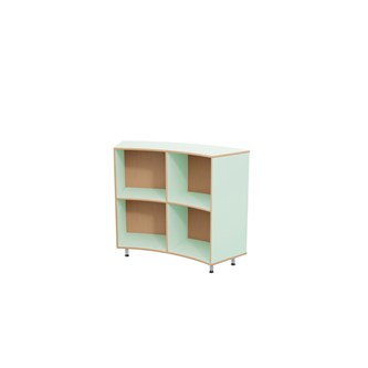 Fixa :2 Curved udvendig m/udvendig ryg, Ø284 cm D40 cm