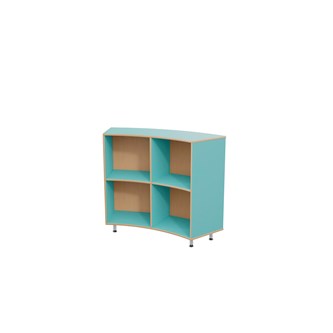 Fixa :2 Curved udvendig m/udvendig ryg, Ø284 cm D40 cm