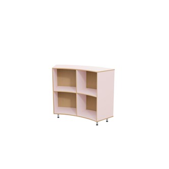 Fixa :2 Curved udvendig m/udvendig ryg, Ø284 cm D40 cm