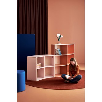 Fixa :2 Curved udvendig m/udvendig ryg, Ø284 cm D40 cm