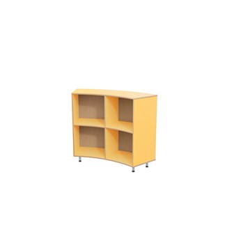 Fixa :2 Curved udvendig m/udvendig ryg, Ø284 cm D40 cm