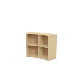 Fixa :2 Curved udvendig m/udvendig ryg, Ø284 cm D40 cm