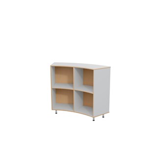 Fixa :2 Curved udvendig m/udvendig ryg, Ø284 cm D40 cm