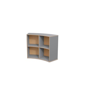 Fixa :2 Curved udvendig m/udvendig ryg, Ø284 cm D40 cm