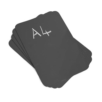 Udendørs kridttavle