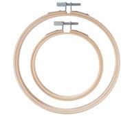 Broderiramme bambus 10 cm