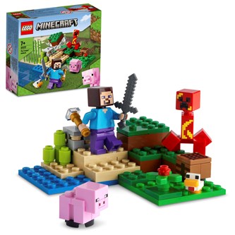 LEGO® Minecraft Creeper™-bagholdet