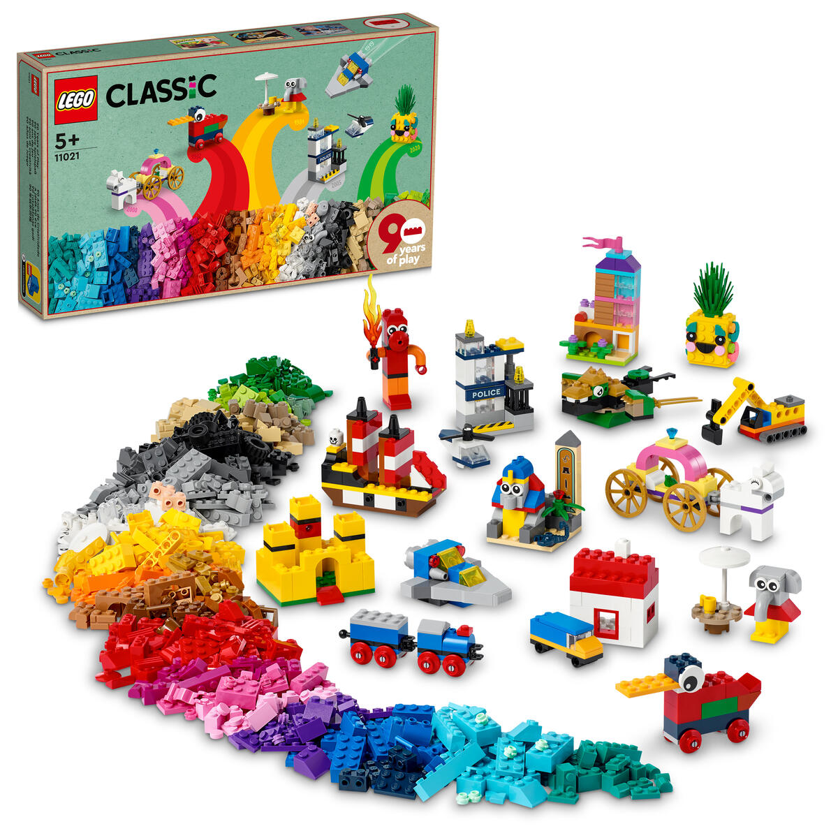 LEGO® Classic med leg - Lekolar Danmark