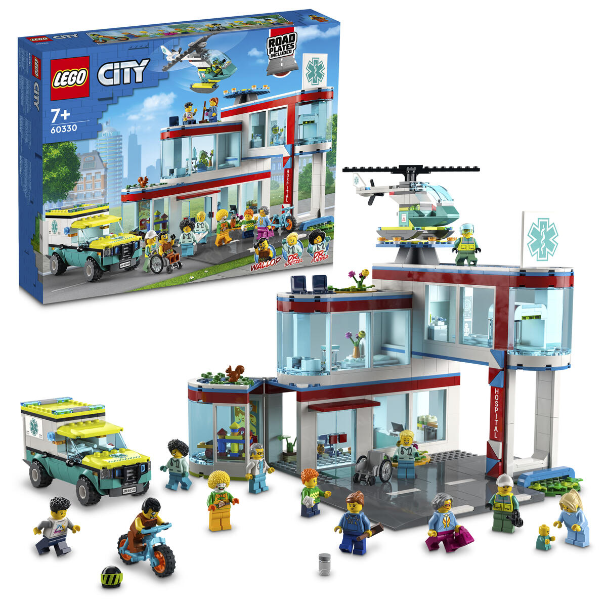 arbejder kommando debitor LEGO® City Hospital - Lekolar Danmark