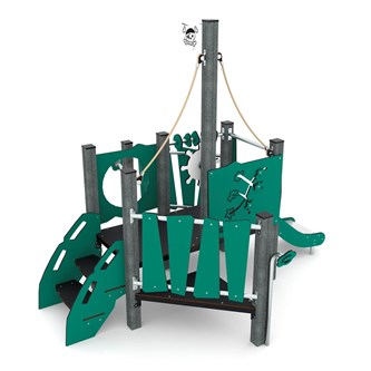 RECYCLED aktivitetstårn pirat WD1433