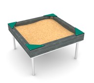 Recycled:play sandkasse rektangulær 1482