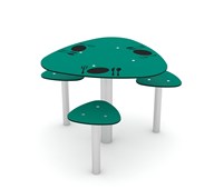 Recycled:play sandbord med siddepladser 0816
