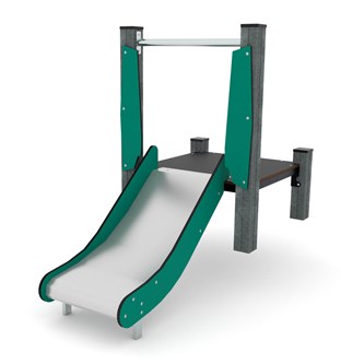 Recycled:play rutsjebane med platform 60 cm 1440