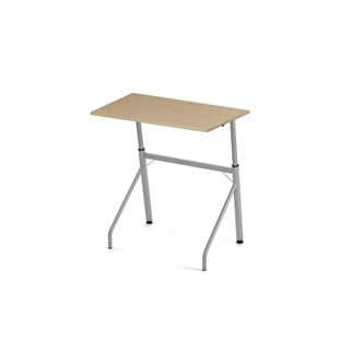 Altudo FSC bord DL 90x60 cm sølv stel