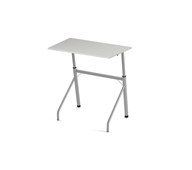 Altudo FSC bord DL 90x60 cm sølv stel