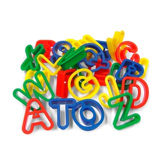 Lerforme bogstaver A-Z store bogstaver
