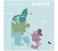 Læringstavle Danmarkskortet