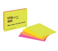 Post-it notesblok 203x152 mm 4 stk.