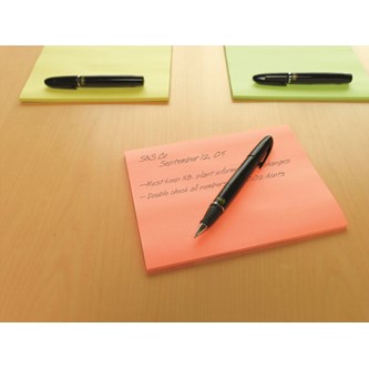Post-it notesblok 203x152 mm 4 stk.