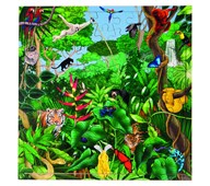 Rammepuslespil regnskov