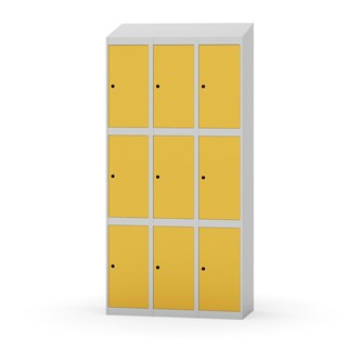 Novis elevskab skrå topplade 3:3 B90 cm