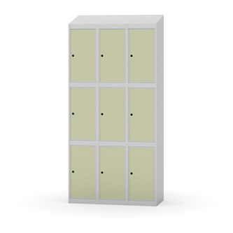 Novis elevskab skrå topplade 3:3 B90 cm