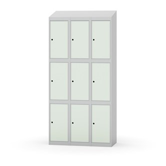 Novis elevskab skrå topplade 3:3 B90 cm