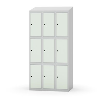 Novis elevskab skrå topplade 3:3 B90 cm