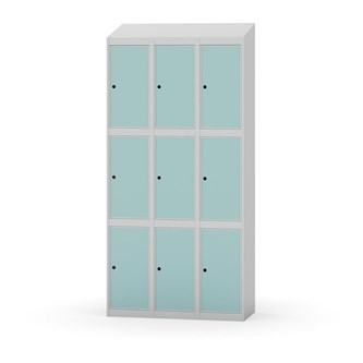 Novis elevskab skrå topplade 3:3 B90 cm