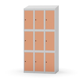 Novis elevskab skrå topplade 3:3 B90 cm