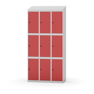 Novis elevskab skrå topplade 3:3 B90 cm