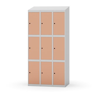 Novis elevskab skrå topplade 3:3 B90 cm