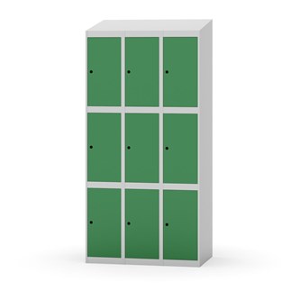 Novis elevskab skrå topplade 3:3 B90 cm